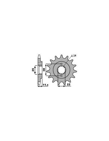 SHERCO 450 4.5I 04 06 (C 520) P700414 | Motoauto