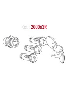 Juego 3 bombines maletas SHAD 200062R 200062R | Motoauto