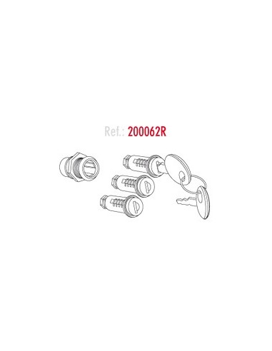 Juego 3 bombines maletas SHAD 200062R 200062R | Motoauto