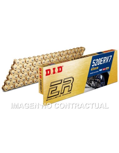Cadena DID 520 ERV7 (G&G) x 118 R