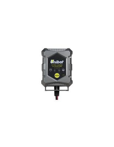 CARGADOR BATERIA UNIBAT CH1 1AH 6 12V CH1 | Motoauto