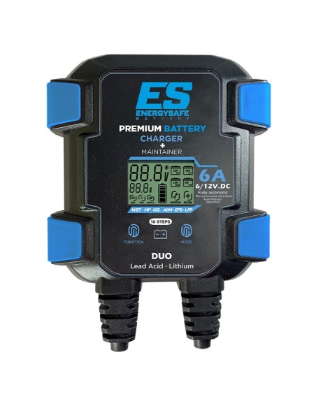 CARGADOR ENERGYSAFE DUO PRO 6A