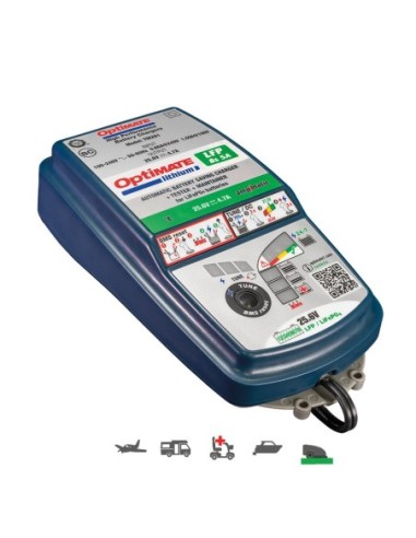 Cargador/Mantenedor de baterías Optimate Lithium 8S 5A