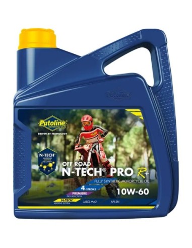 GARRAFA PUTOLINE  N-TECH® PRO R+ OFF ROAD 10W-60 4 L
