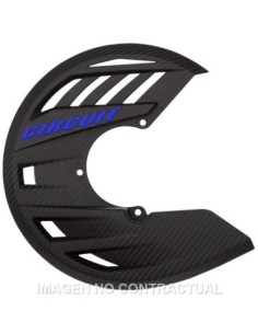 Protector Disco Circuit Carbon-Azul