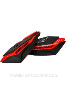 Paramanos Circuit Dakar Carbon-rojo Con kit de montaje incluido