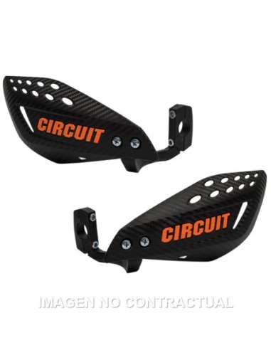 Paramanos Circuit Vector Carbon Naranja