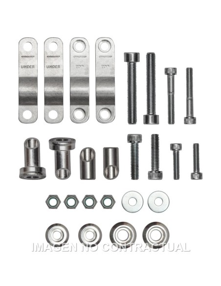 Kit montaje paramanos Circuit FENIX para manillares de aluminio de D 22 mm