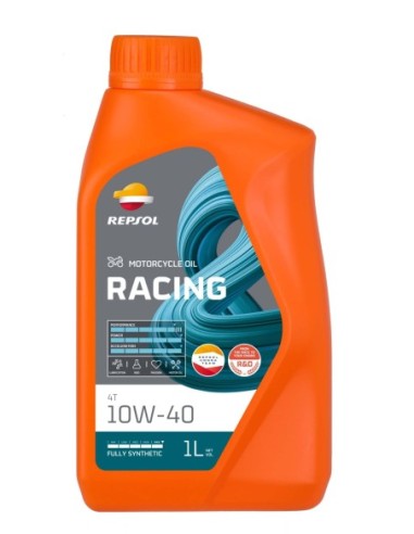 BOTELLA REPSOL RACING 4T 10W-40 1L