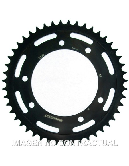 Corona Supersprox acero Rieju 420 x 47