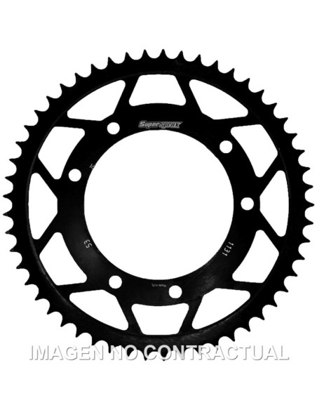 Corona Supersprox acero Derbi - Yamaha 420 x 53