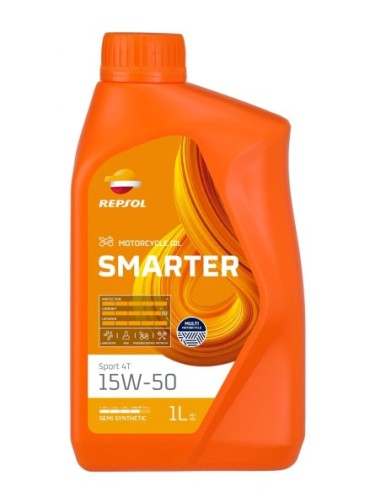 BOTELLA REPSOL SMARTER SPORT 4T 15W-50 1L