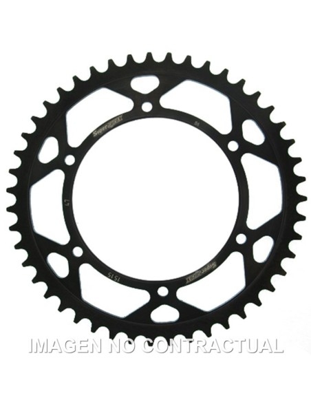 Corona Supersprox acero Derbi 520 x 46