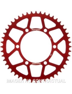 Corona Supersprox Aluminio Roja 45 D