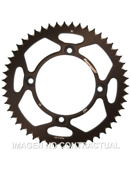 Corona Supersprox Aluminio Kawasaki 428 x 51