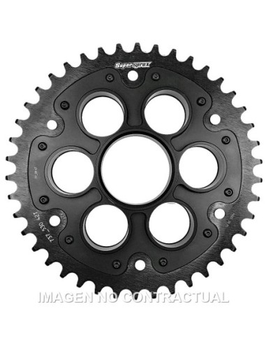 Corona Supersprox Stealth Negra Ducati 525 x 43