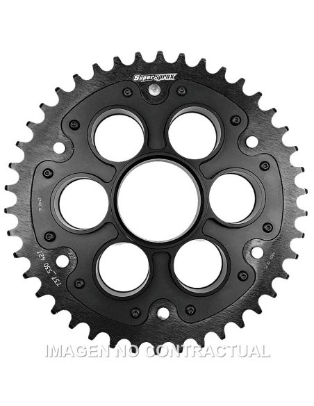 Corona Supersprox Stealth Negra Ducati 520 x 38