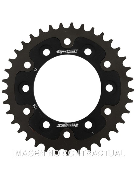 Corona Supersprox Stealth Negra Ducati 520 x 37