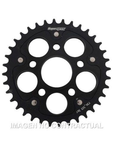 Corona Supersprox Stealth Negra Ducati 525 x 36