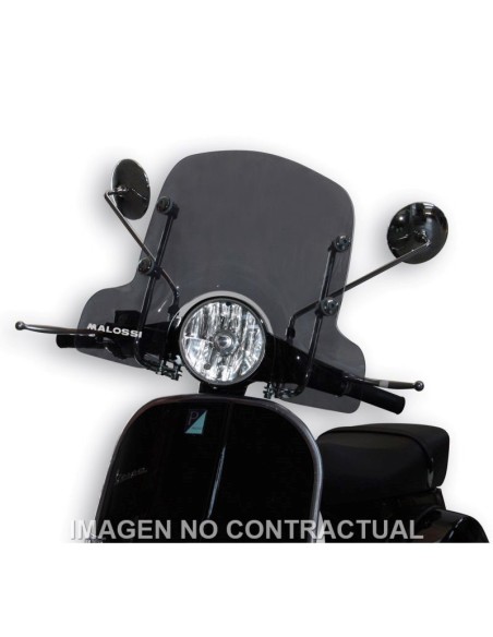 Cúpula Malossi Sport Screen Ahumado Claro Vespa PX 125
