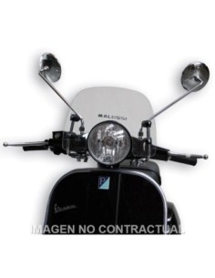 Cúpula Malossi Sport Screen Transparente Vespa PX 125/150/200