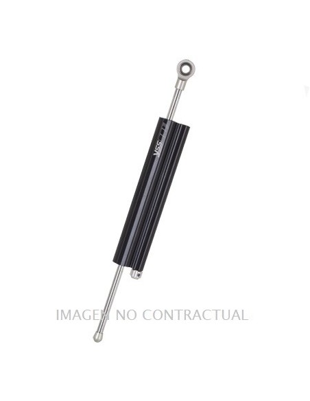 Amortiguador de dirección YSS Top Line Negro 78 mm Clamp D