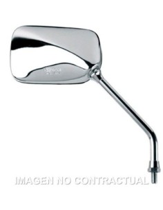 Espejo HERT cromado Moto Custom Derecho