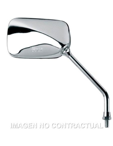 Espejo HERT cromado Moto Custom Derecho