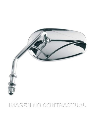 Espejo HERT Cromado Harley Davidson Izquierdo