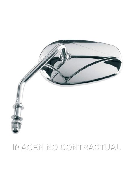 Espejo HERT Cromado Harley Davidson Izquierdo