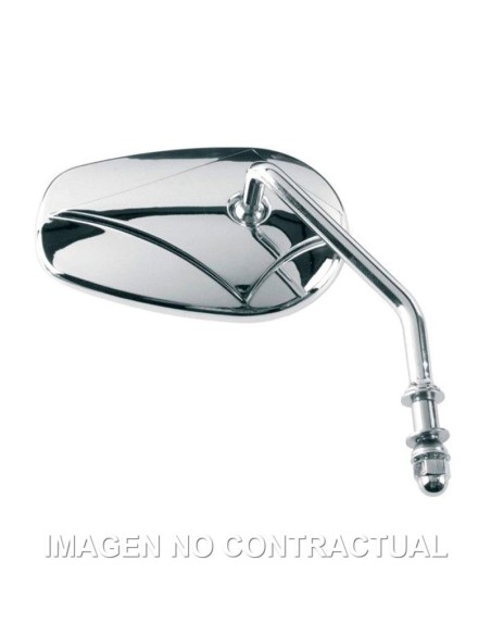 Espejo HERT Cromado Harley Davidson Derecho