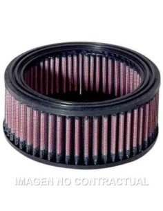 Filtro aire K&N redondo D. Int. 103mm D. Ext. 135mm