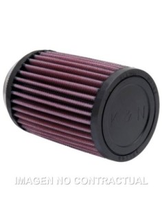 Filtro Potencia K&N Cilíndrico Tapa Goma D. 62 mm