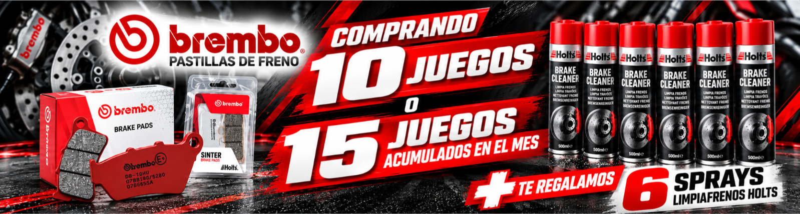Pastillas brembo