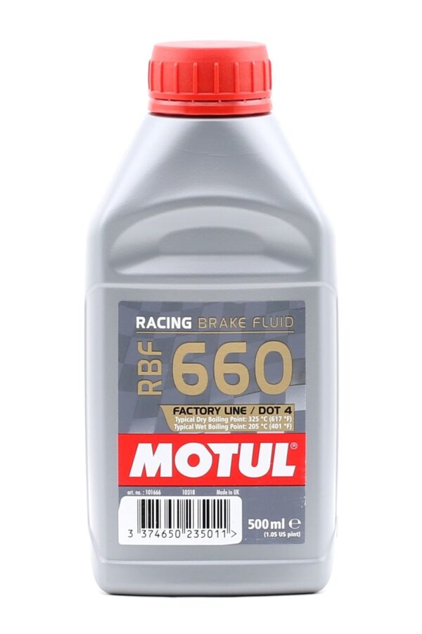 ACEITE MOTUL RACING BRAKE FLUID 660 500ML