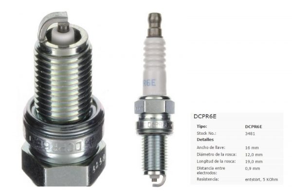 BUJIA NGK DCPR6E 3481 (10)