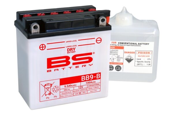 Batería BS BATTERY BB9-B BS