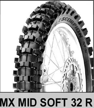 110/90-19 SCORPION MX32 MIDSOFT 62M TT R